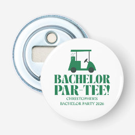 Par-T-Shirt Golf Bachelor Party Flaschenöffner