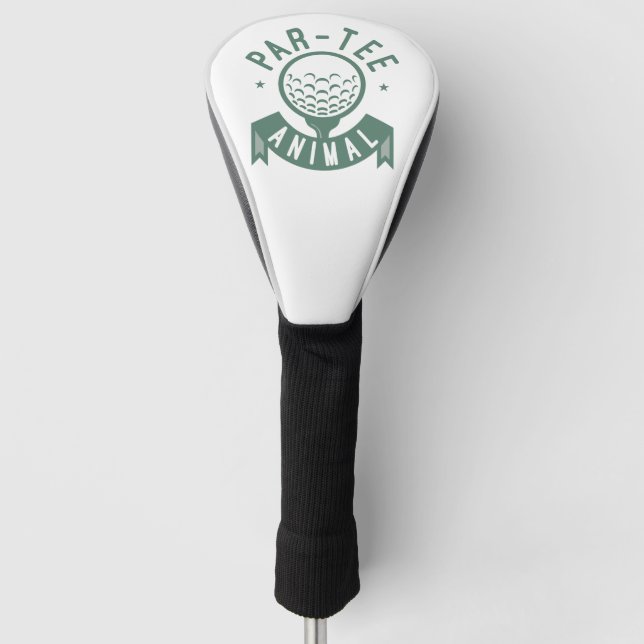 Par-T-Shirt Golf Headcover (Vorderseite)