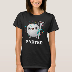 Par-T-Shirt niedlich Golf Pun Dark BG T-Shirt