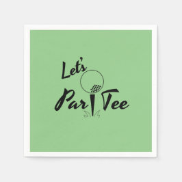 Par T-Shirt Paper-Teller Serviette