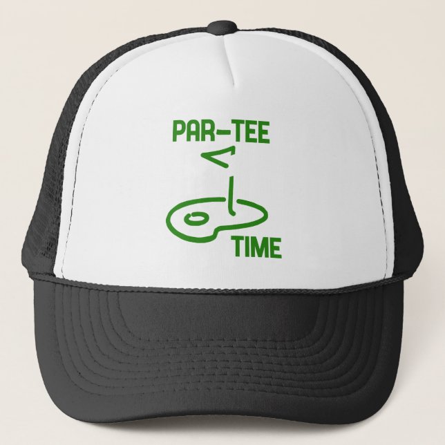 Par T-Shirt Time Truckerkappe (Vorderseite)