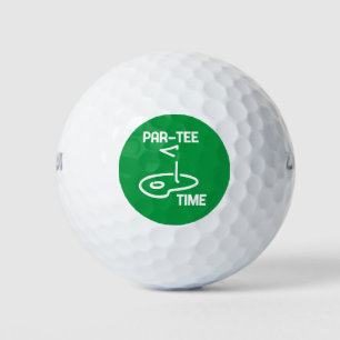 Par-T-Shirt Time White Golfball
