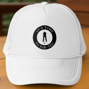 Par Tee Zeit Lustiger Männer Golfer Für Ihn Truckerkappe