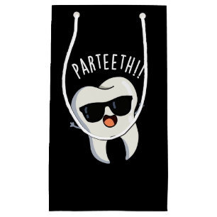 Par-teeth Lustige Zahnarzt-Wortspiele Dunkler Hint Kleine Geschenktüte
