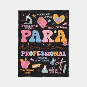 Para Dream Team Paraprofessioneller erster Tag zur Fleecedecke