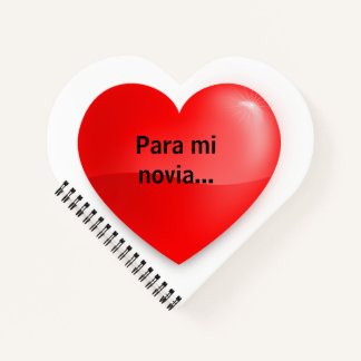 Para mi novia notizbuch