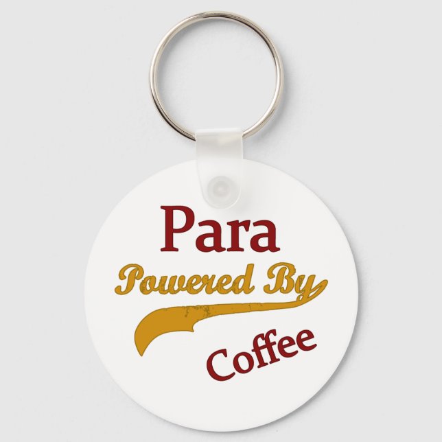 Para mit Kaffee Schlüsselanhänger (Vorderseite)