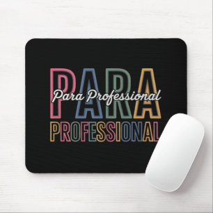 Para Paraprofessional Paraeducator Erster Tag Zurü Mousepad