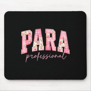Para professioneller Lehrer zurück zur Schule erst Mousepad