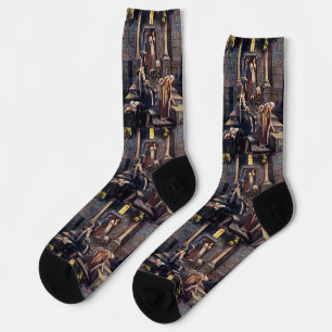 Parabel der zehn Jungfrauen Socken