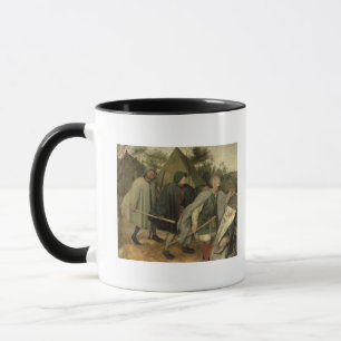Parabel von dem blinden, Detail von drei blind Tasse