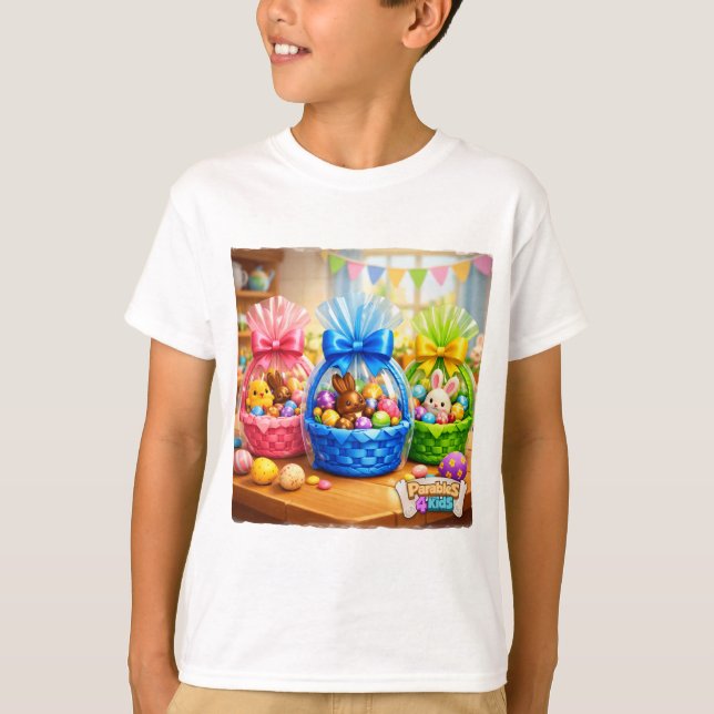 Parables4Kids - Easter Celebration T-Shirt (Vorderseite)