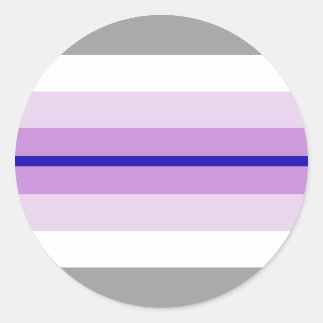 Paraboy Pride Flag  Runder Aufkleber (Vorderseite)