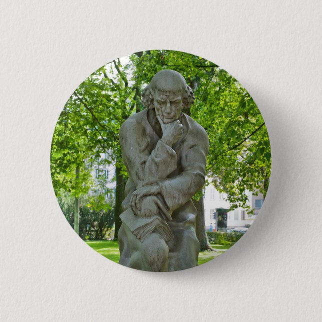 Paracelsus-Denkmal in Salzburg Button (Vorderseite)