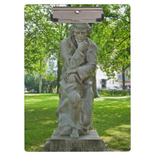 Paracelsus-Denkmal in Salzburg Klemmbrett