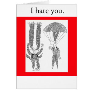 parachute, je vous déteste