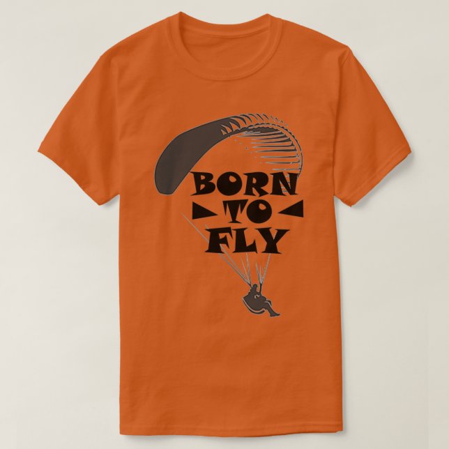 parachuting t T-Shirt (Design vorne)