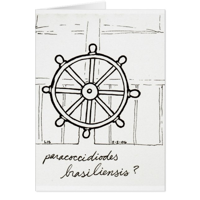 Paracoccidioides Karte (Vorne)