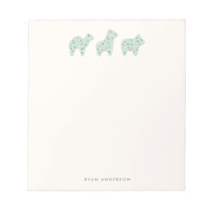 Parade des biscuits animaux Bloc-notes pour enfant