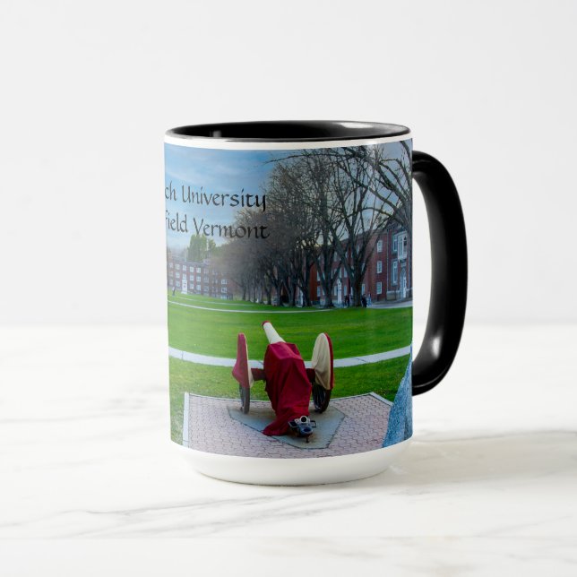 Parade Ground an der Norwich University Tasse (VorderseiteRechts)
