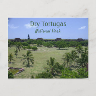 Parade Grounds, Fort Jefferson, Dry Tortugas Postkarte