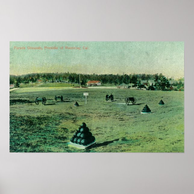 Parade Grounds View bei Presidio Poster (Vorne)