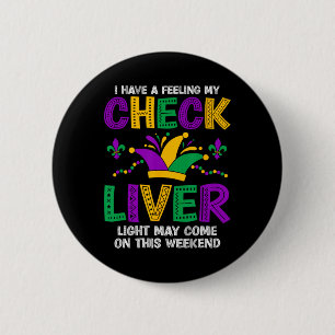 Parade Party Mardi Gras Karneval Perlen Maske Ich Button