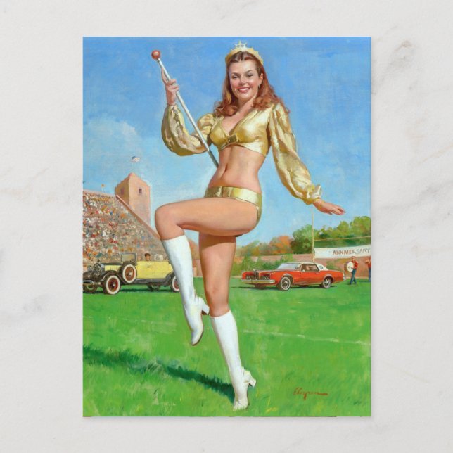 Parade Queen Postkarte (Vorderseite)