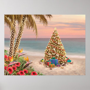 Paradies Alan Giana "Geschenke in" Plakat