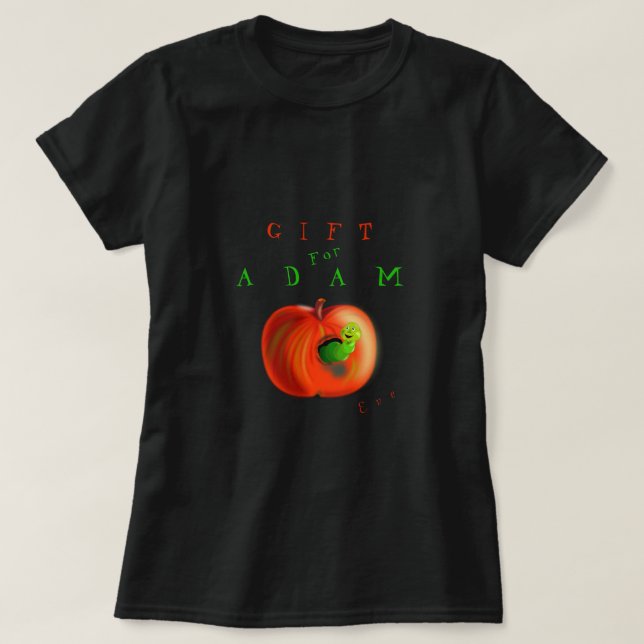 Paradies Apfel T-Shirt (Design vorne)
