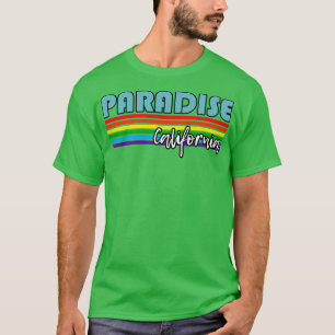 Paradies California Pride Paradise LGBT Geschenk L T-Shirt