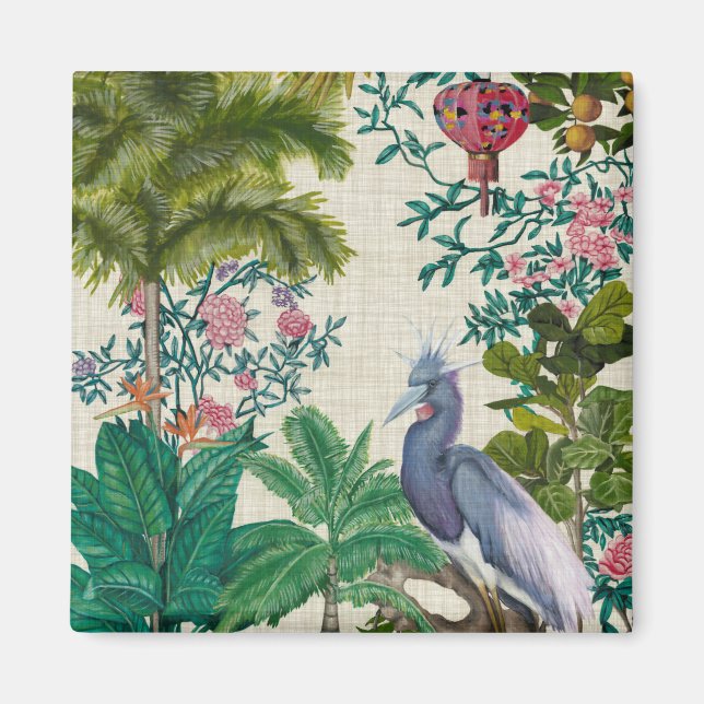 Paradies Chinoiserie Magnet (Vorne)