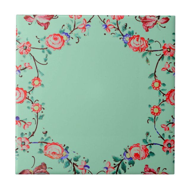 Paradies Fliese (Vorderseite)