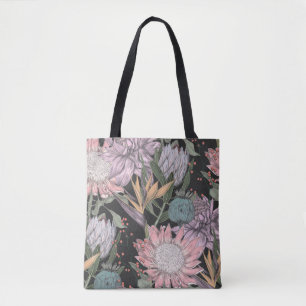 Paradies für nahtlose tropische Blume, Tasche