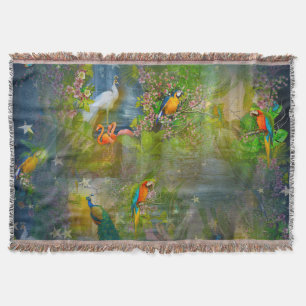 Paradies für tropische Flora und Fauna Decke