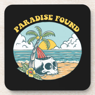 PARADIES GEFUNDEN GETRÄNKEUNTERSETZER
