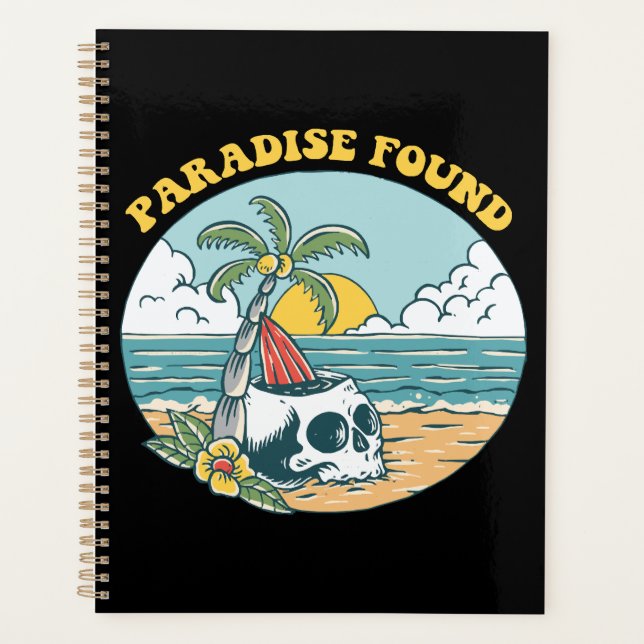 PARADIES GEFUNDEN PLANER (Vorderseite)