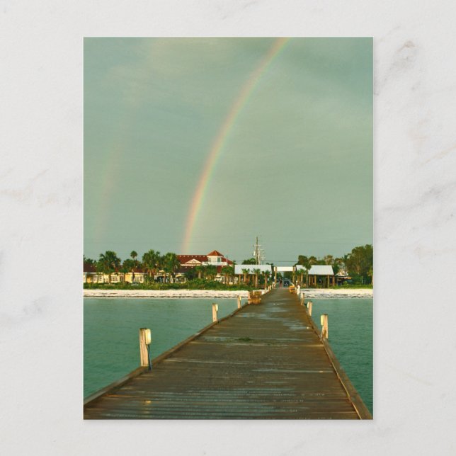 Paradies gefunden postkarte (Vorderseite)