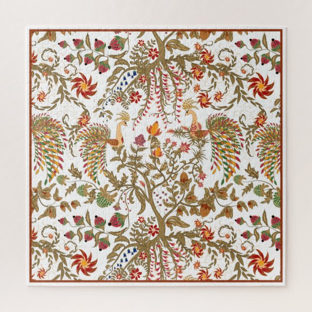 Paradies, Illustration, Garten, Vintag (Vertikal)