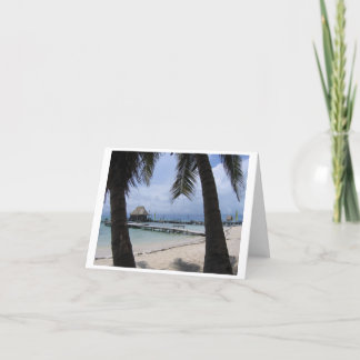 Paradies in Belize Karte
