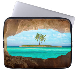Paradies in den Karibischen Meeren Laptopschutzhülle