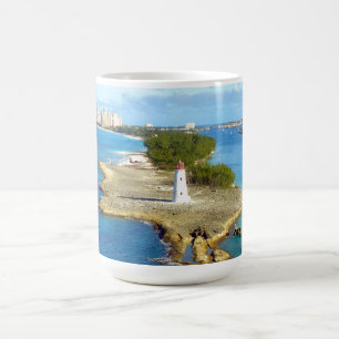 Paradies-Insel-Licht Kaffeetasse
