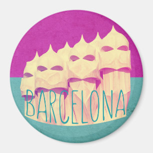 Paradies-Magnet Barcelonas Gaudi Magnet