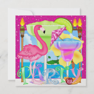 Paradies PARTY / Luau - SRF Einladung