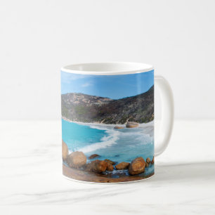 Paradies; schöner Strand in Australien Kaffeetasse