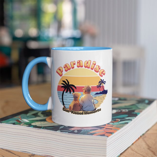 Paradies Sun-Kissed Moments Tasse (Von Creator hochgeladen)