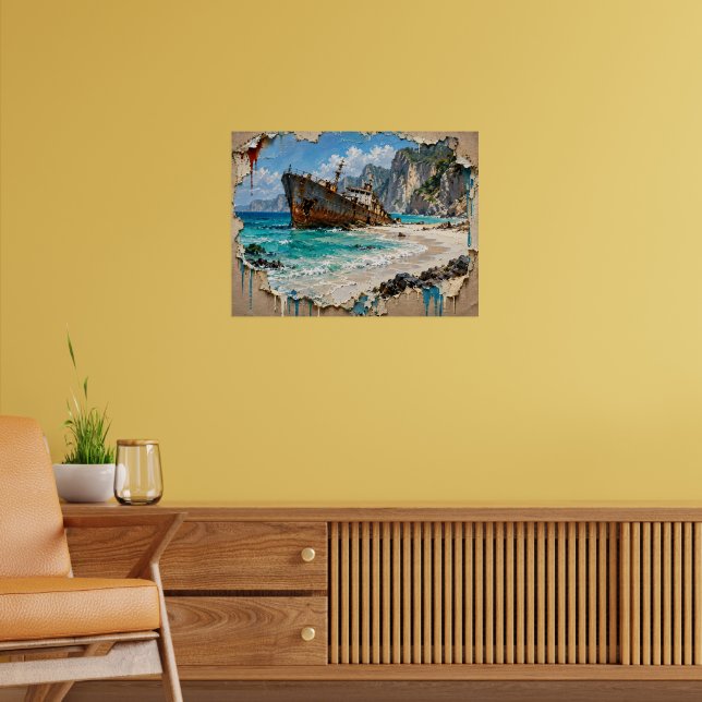 Paradies und Rost Poster (Wohnzimmer 2)