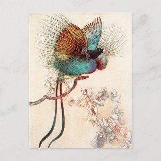 Paradies- und Vogelgezwitscher Postkarte