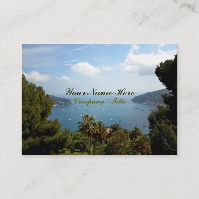 Paradies Visitenkarte (Vorderseite)