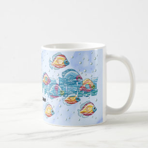 Paradiesfisch Kaffeetasse